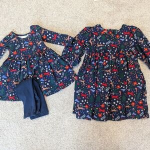 Hanna Andersson Girls Matching holiday set